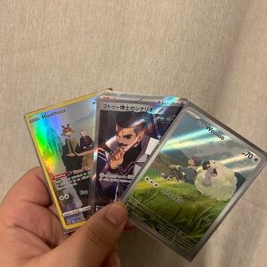 Holographic Pokémon Trading Cards Set